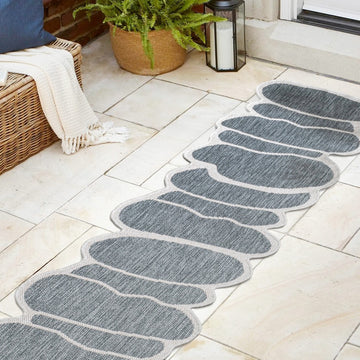 Jasper Modern Rustic Abstract Indoor/Outdoor Area Rug